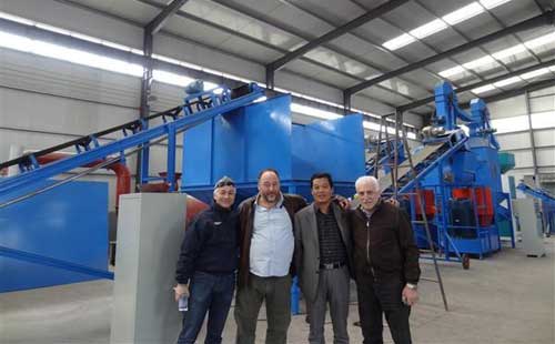 Ireland client ordered small mobile plant