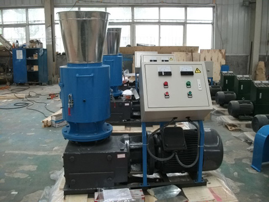 R type electric pellet machine 400B