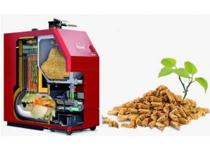 Review on the development of biomass pellet combustion boiler