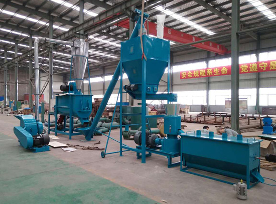 biomass pellet production line