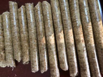 principle of application of pellets to combustion of boilers