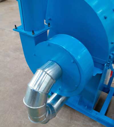 Hammer mill detail