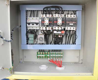 electric control bin of r type electric driven pellet machine