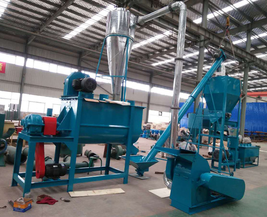 biomass pellet production plant