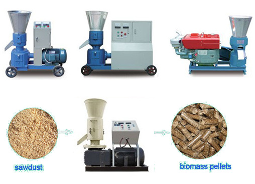 sawdust pellet machine