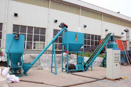 conveyor in pellets production