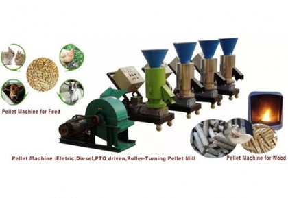 compare between wood pellet machine and feed pellet machine