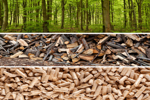 wood pellets