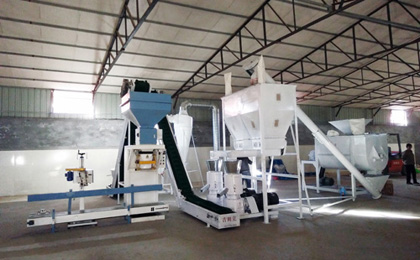 2 ton/h feed pellet plant in Malaysia
